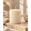 Bubbles M kaars | koolzaadwas