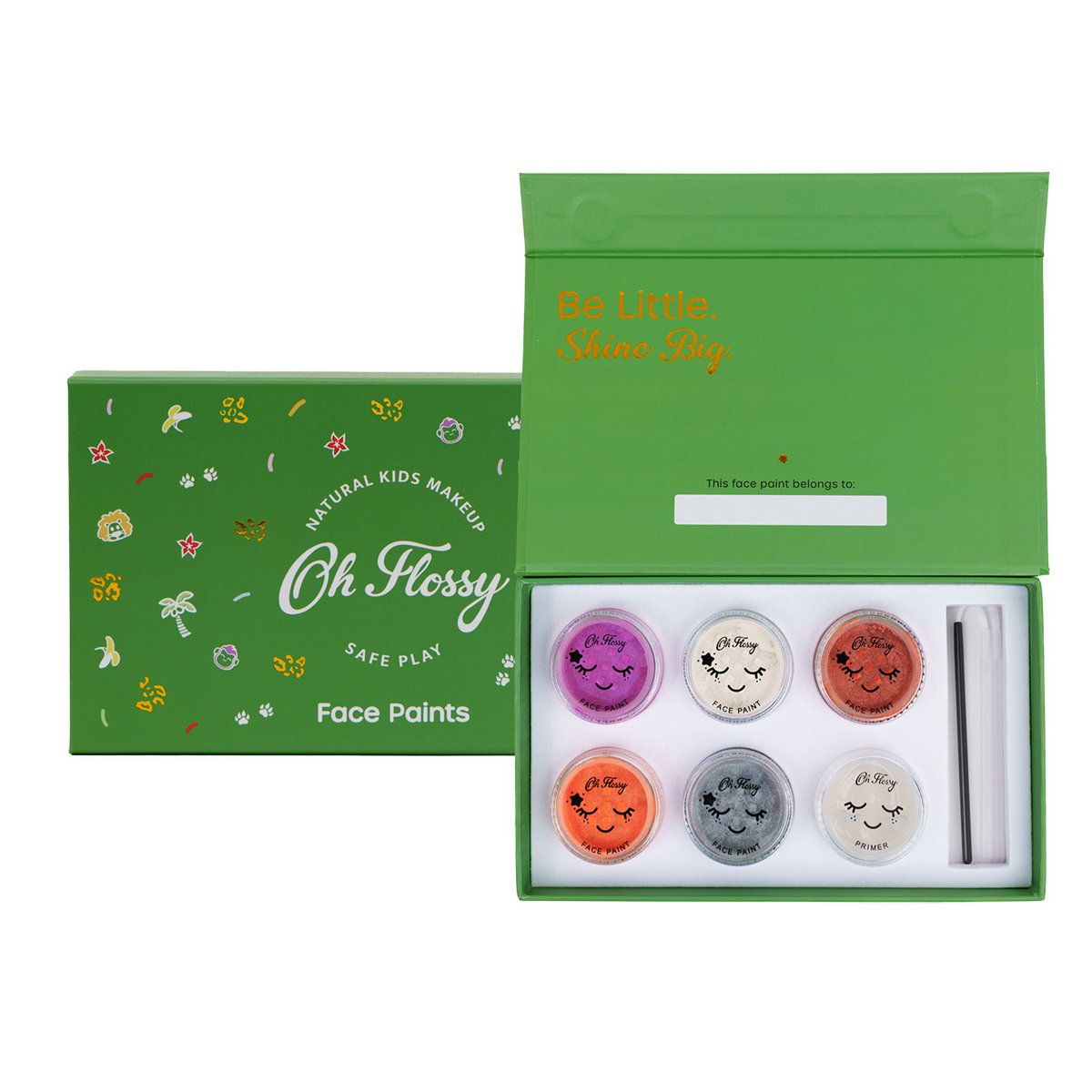 Oh Flossy Sets - Gezichtsverf Set Wild Wonders