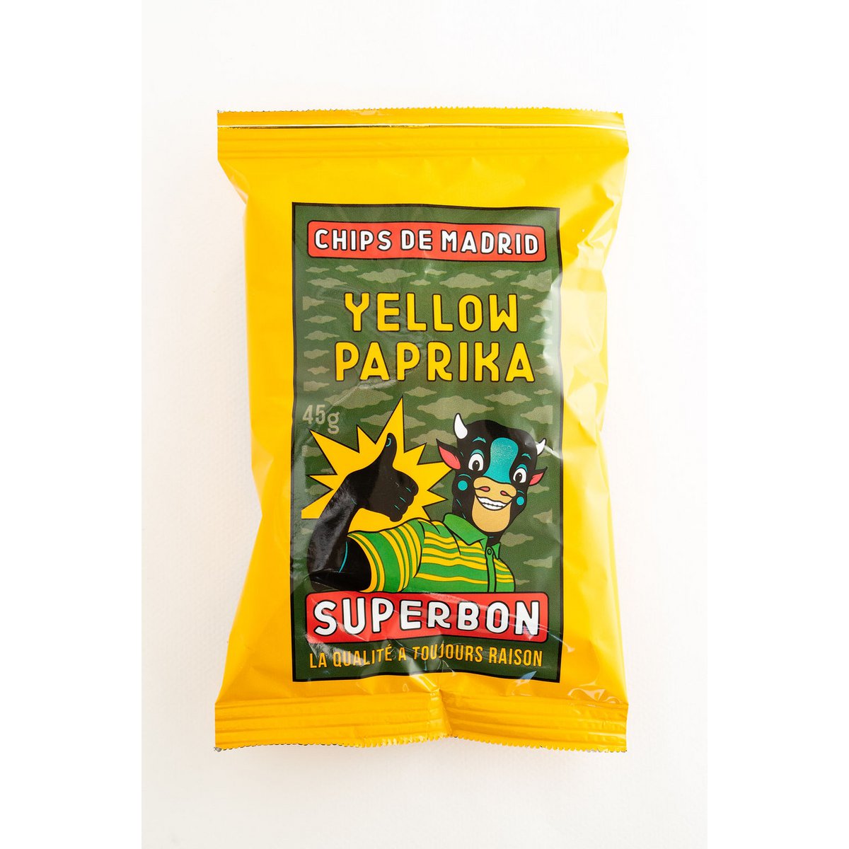 NEW - Yellow Paprika Crisps 45g