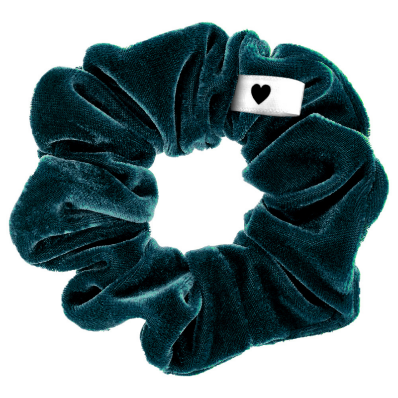 Samt-Scrunchie Grün - Bellody® (1 Stück - Quetzal Green)