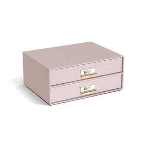 BIRGER 2 drawer chest - Rose R13 - Set of 3