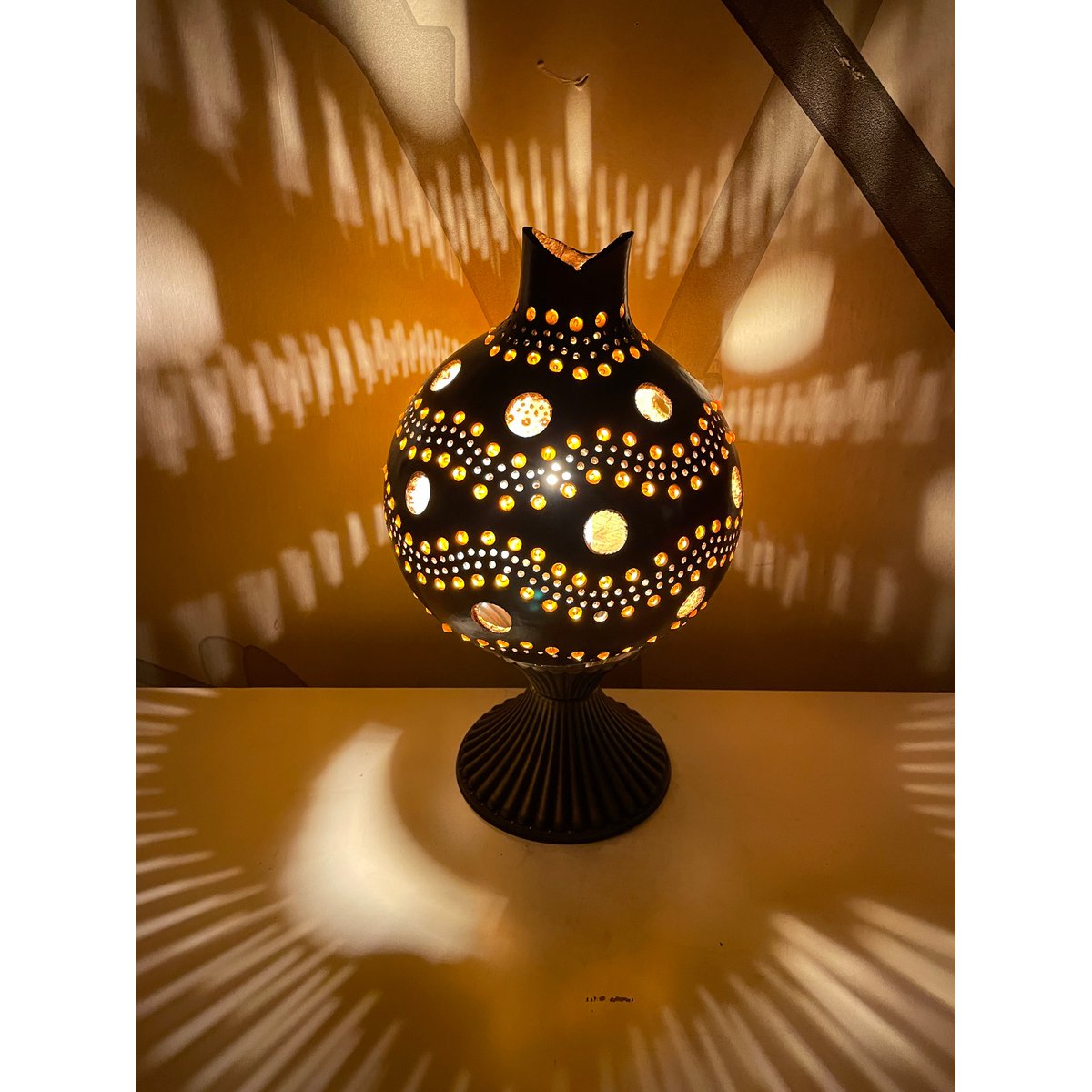 Kürbislampe - Schale