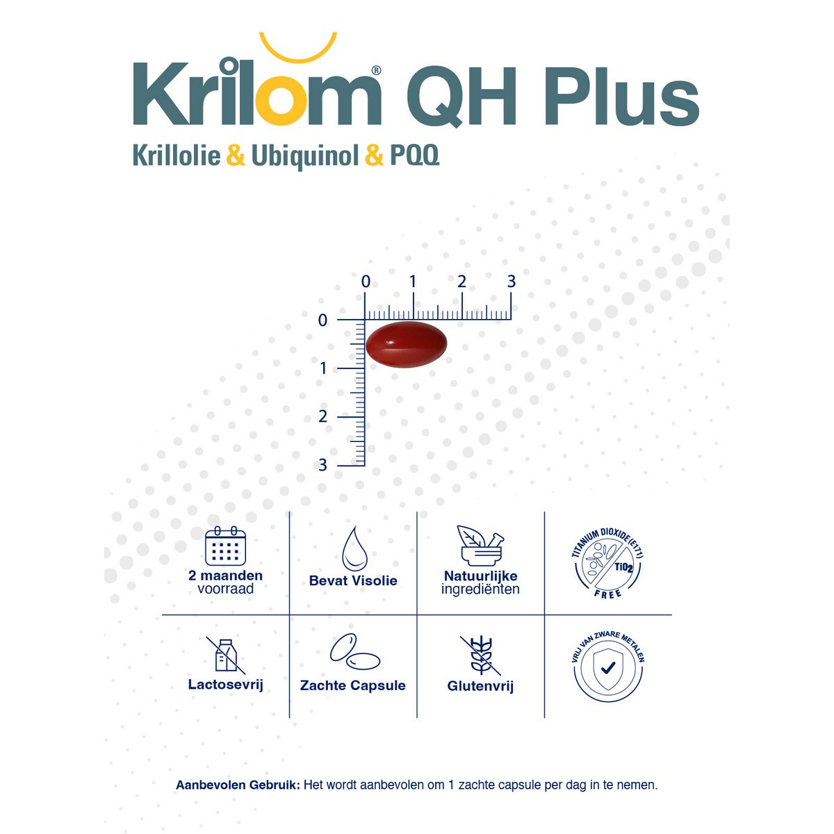 QH Plus rok | Krillolie Omega-3-supplement