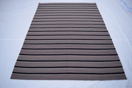Hazan Kelim Stripes-H Beige Gris