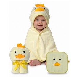  Soft, plush baby hooded towel in a cute chick design. Made of high-quality materials for comfort and durability. Ideal for bath time or as a cozy wrap.