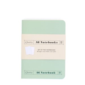 A6 -Notizbücher (2) - Green & Aqua