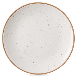 Dessertplaat keramisch beige 20 cm