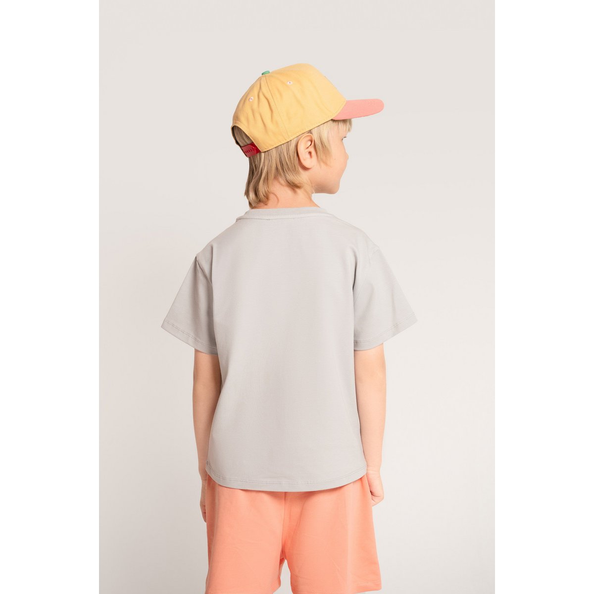 T-Shirt aus Baumwolle mit Fußball-Stickerei