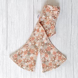 Pantalon Évasé Fleur Joyeuse