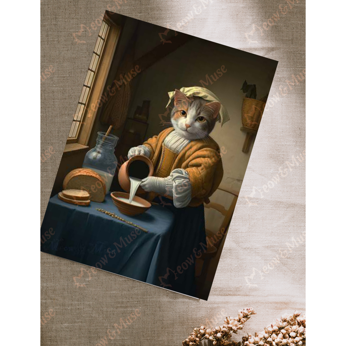 Postcard 'Milkcat'