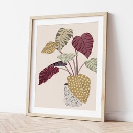 Planter kunsttryk