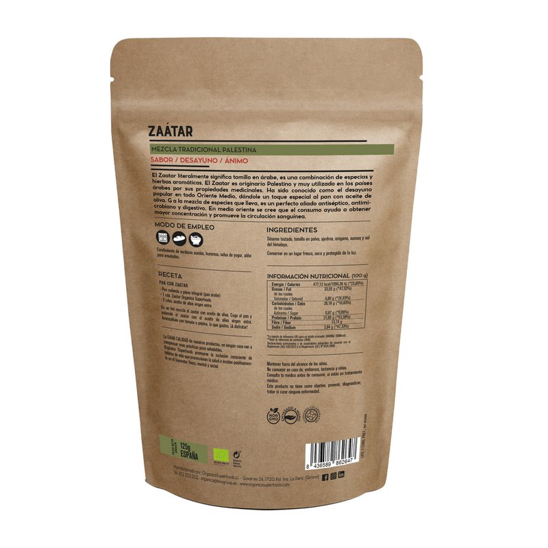 Ecological Zaatar - 125g