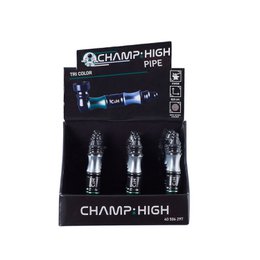 Trójkolorowa metalowa fajka - Champ High