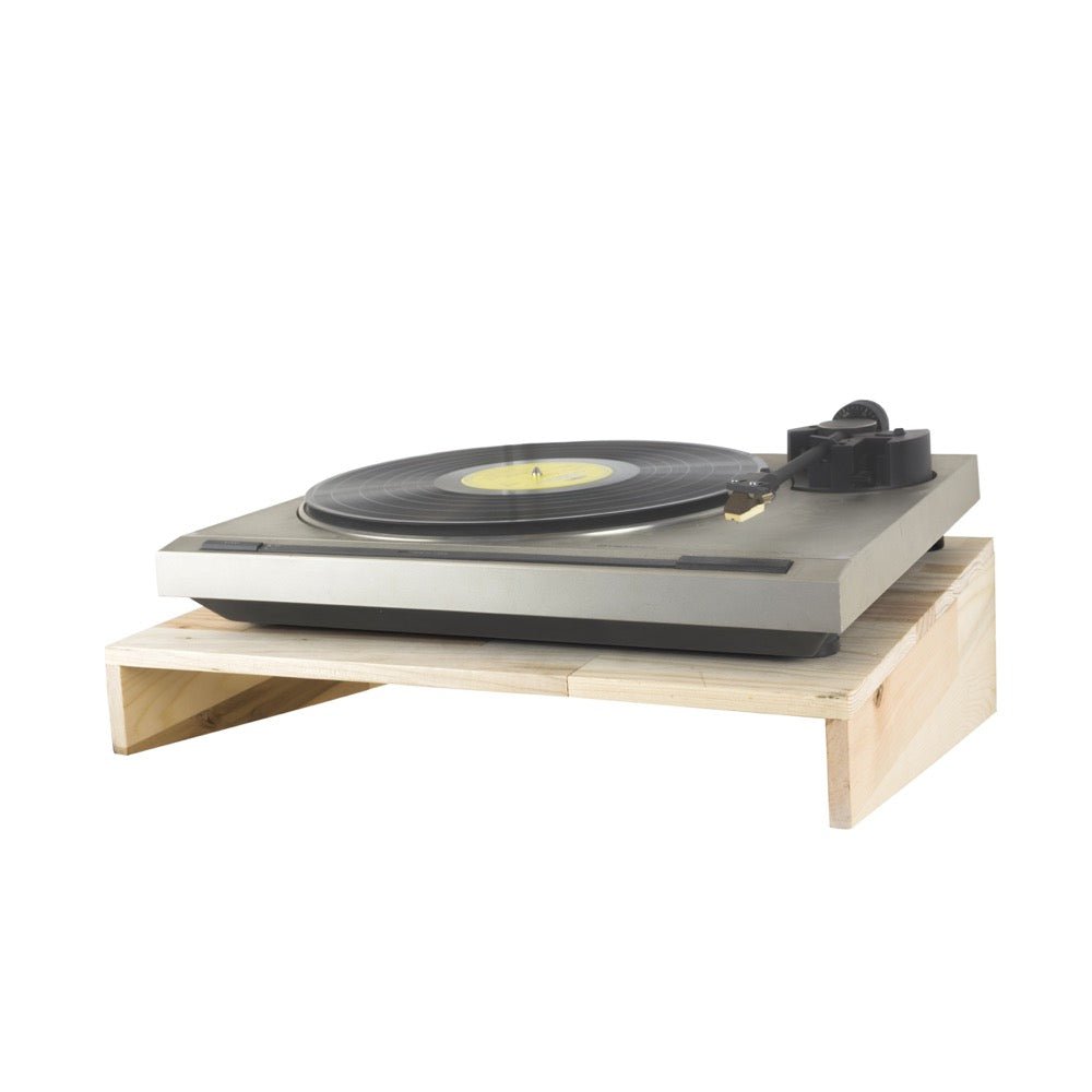 Durable wall rack FENCY - shelf record player (46x38 cm)