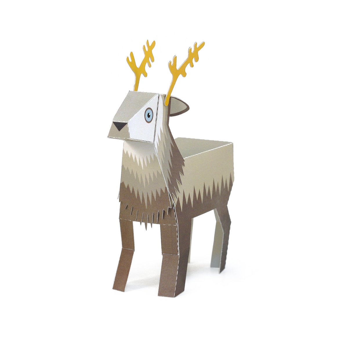 Ice Animals Paper Toys
