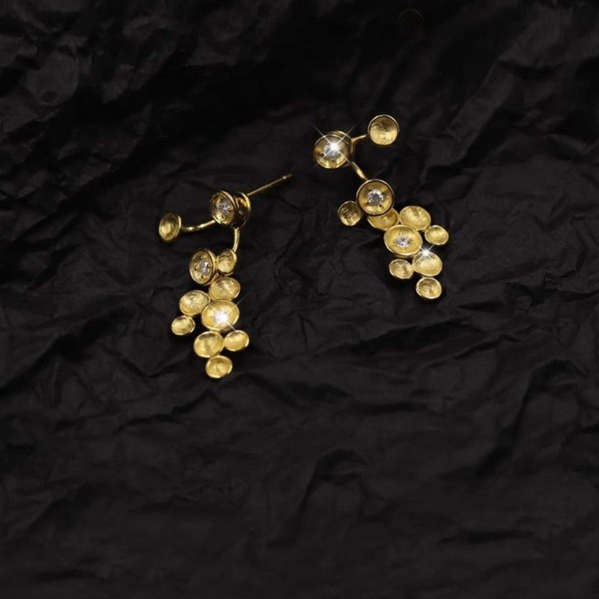 Starlight Orb Statement Earrings