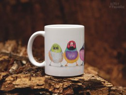 Keramische mok, Australische vogels, grappige mokken, dierenmok