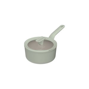 LEO Non-stick saucepan with lid Balance Sage 18cm