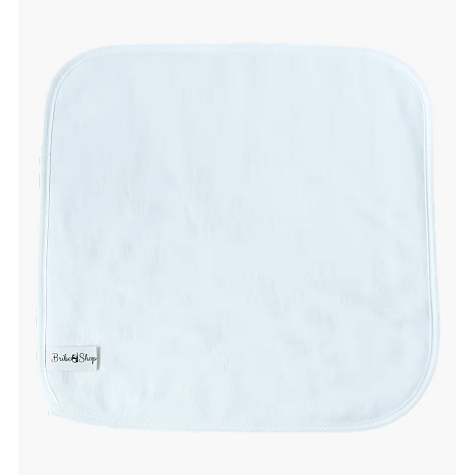 White face towel