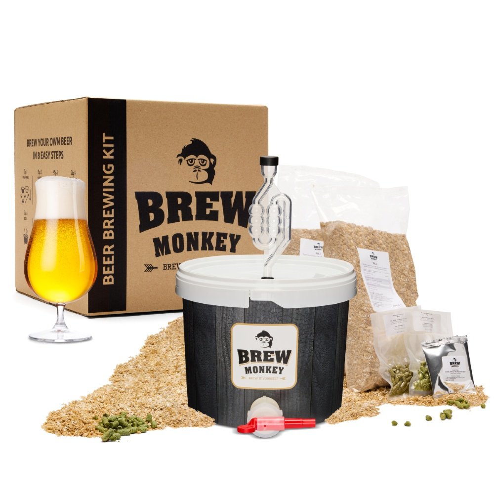 Kit de elaboración de cerveza Brew Monkey - Tripel básico