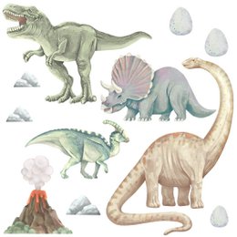 Autocollant mural | Dinosaures I