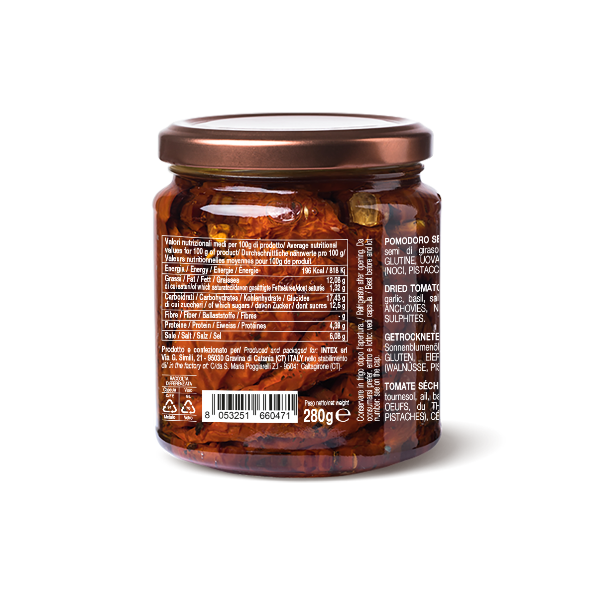 Getrocknete Tomaten 280g