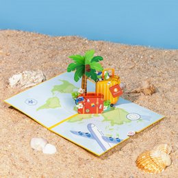 Pop-upkaart voor een goede reis