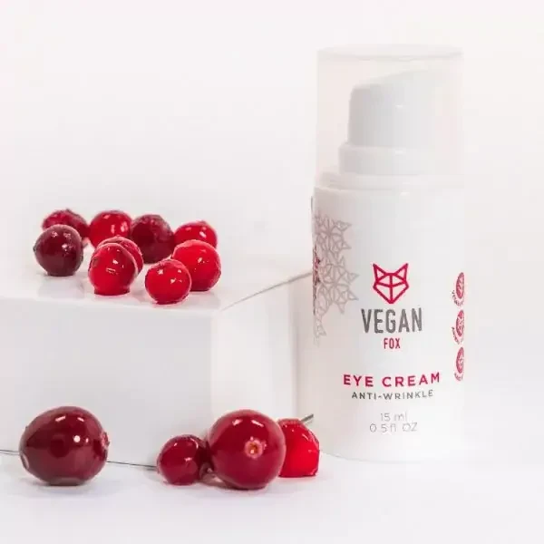 Crema de ojos antiarrugas con arándano