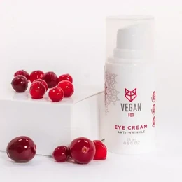 Crema contorno occhi antirughe al mirtillo rosso
