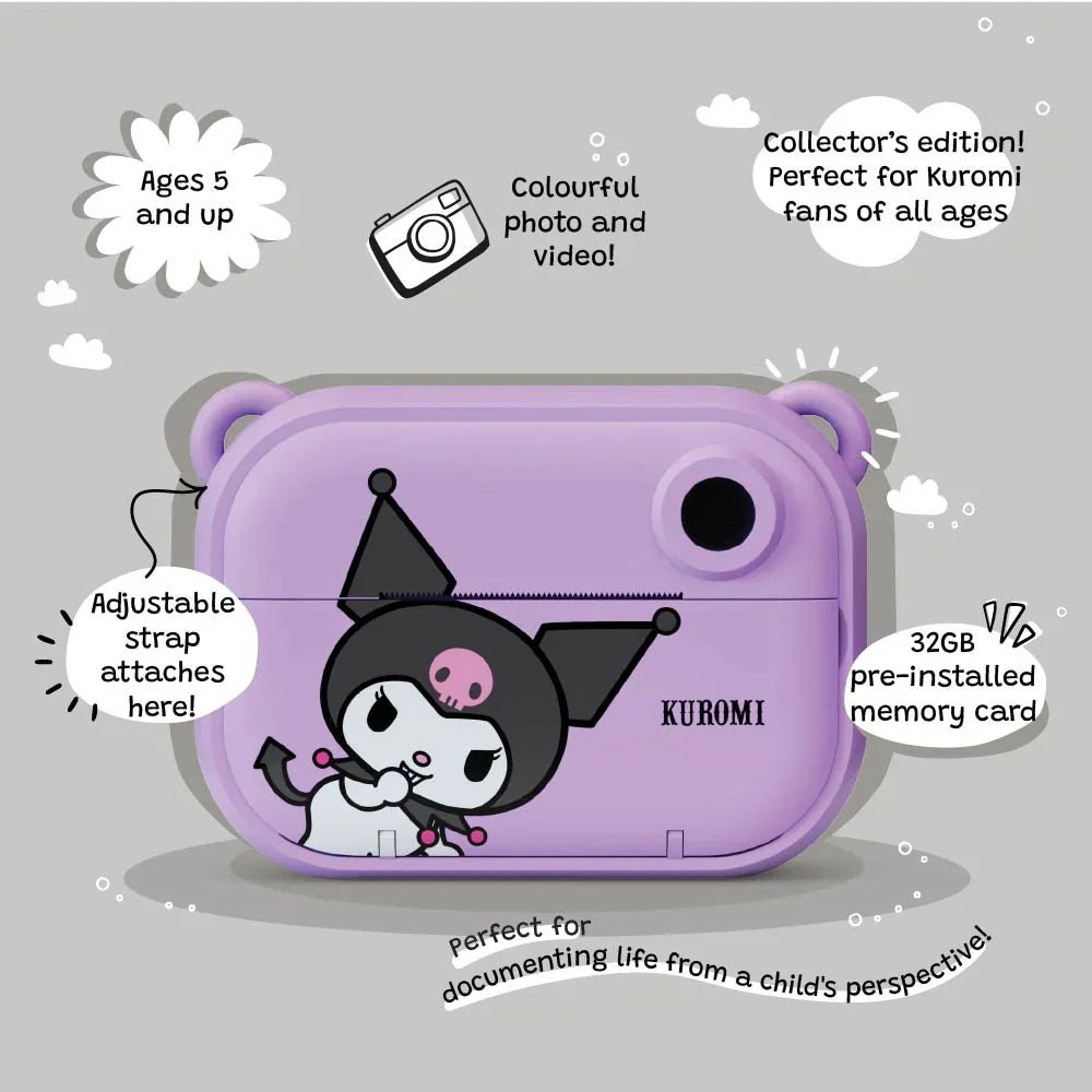 Cámara de impresión Sanrio Kuromi