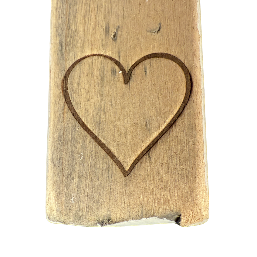 Keyhanger Old Dutch Flat Heart