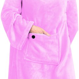 Mad Monkey - Coperta riscaldata Rosa