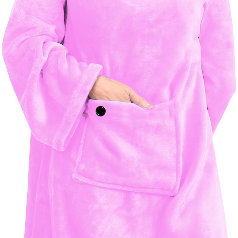 Mad Monkey - Coperta riscaldata Rosa