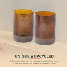 Drinkglazen Animal - Short (set van 6)