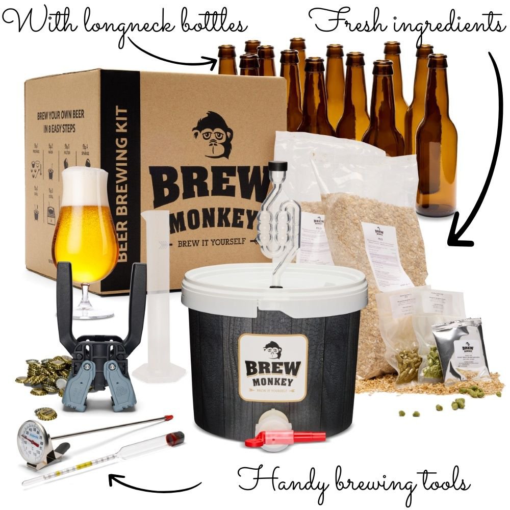 Brew Monkey Beer Brewing Kit - Luxe Tripel