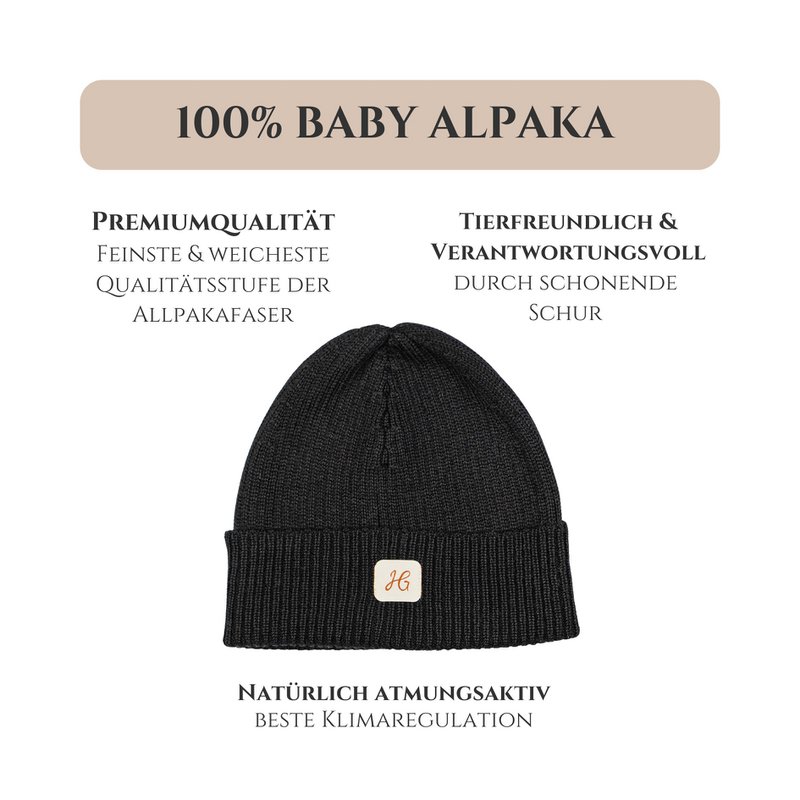 Hat - 100% baby alpaca