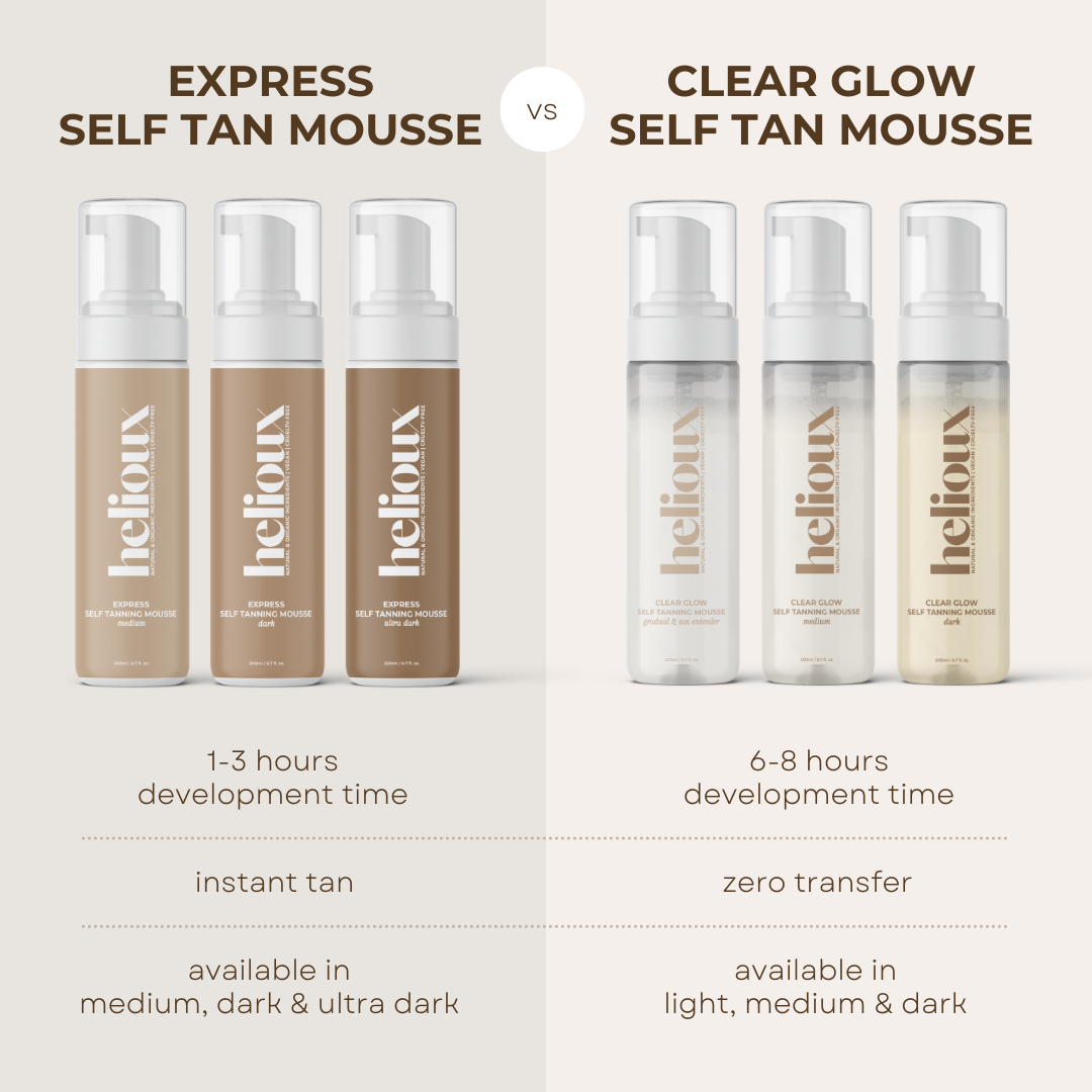 HELIOUX® EXPRESS MOUSSE AUTOBRONCEADORA ULTRA OSCURO