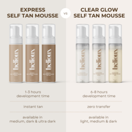 HELIOUX® EXPRESS MOUSSE AUTOBRONCEADORA ULTRA OSCURO