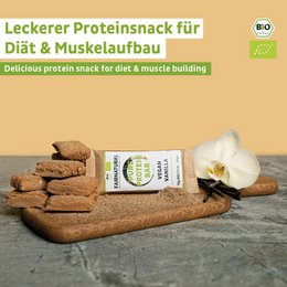 Bio Proteinriegel Vegan Vanille ohne Soja