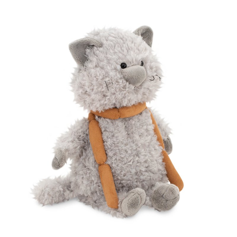 Soft toy, Life - Buddy the Cat with sausages (31cm)