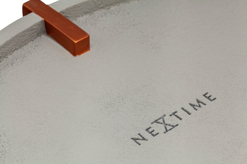 Zegar ścienny - 32 cm - Beton - „Mohawk Wall”