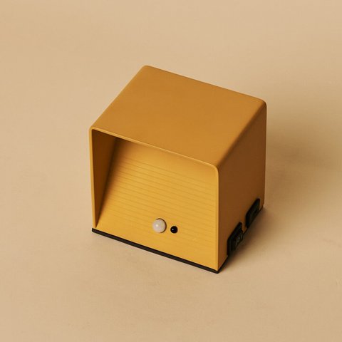 Tess Ocher Yellow Rechargeable Wall Light