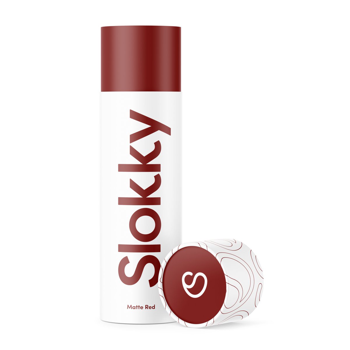 Slokky Matte Red Bottle - 500ml