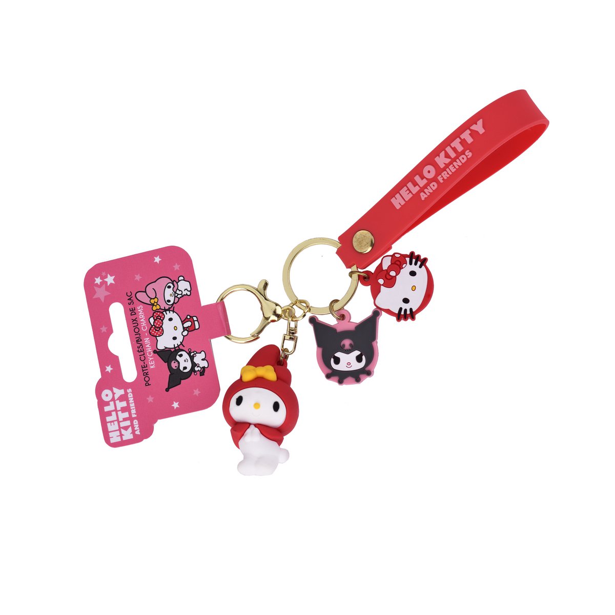 3 D key ring HELLO KITTY MELODY