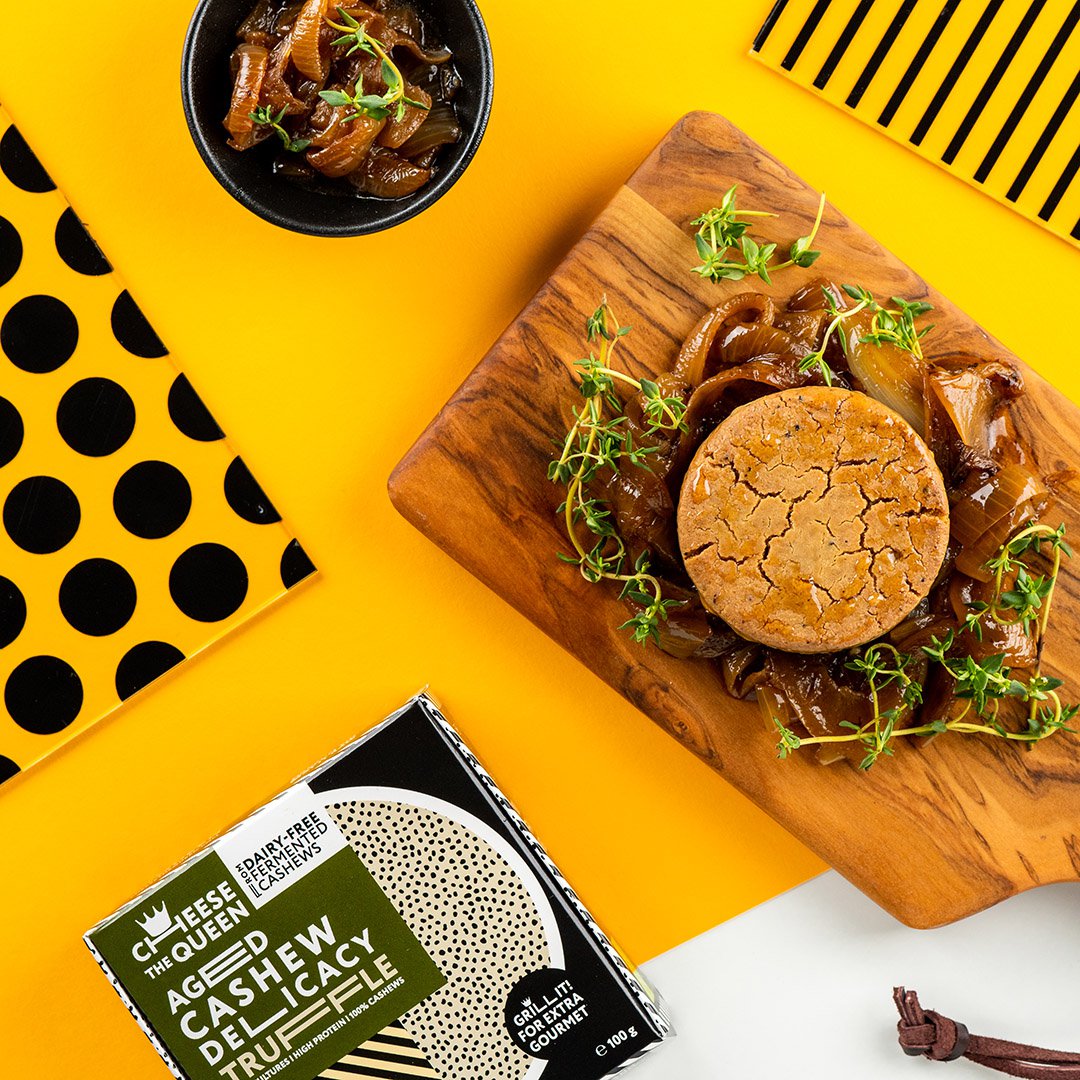 Cheese the Queen "Truffle" Aged Delicatesse van gefermenteerde cashewnoten