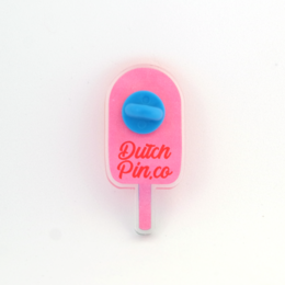 Retro Ice Lolly Pin Badge