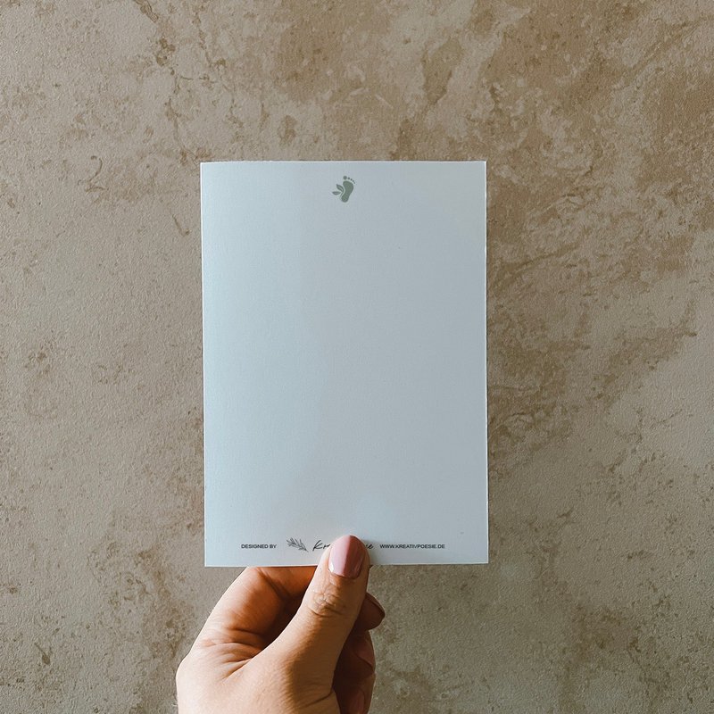 Ansichtkaart »Harten«, DIN A6, gerecycled papier
