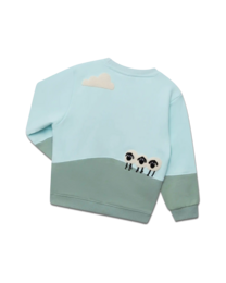 Koaa - Shaun Das Subscribe "Tractor" –Sweater Blue/Green