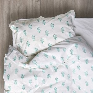 Booti Duvet Covers and Pillow Set Aqua