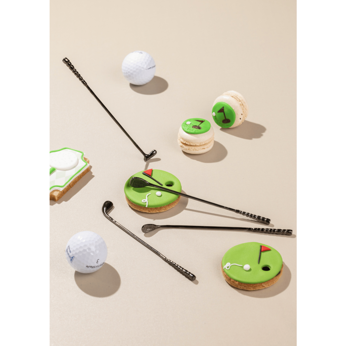 Drink Stirrers | Tee Time Cocktail Handcrafted Brass